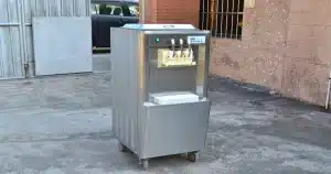 frozen yogurt machine commercial